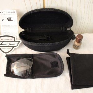 Men's ESS Lenses Replacements with Hard Shell Holder & Cleaner - New